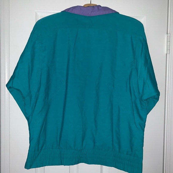 80s Innovations by Izzi Windbreaker Jacket - Picture 3 of 5